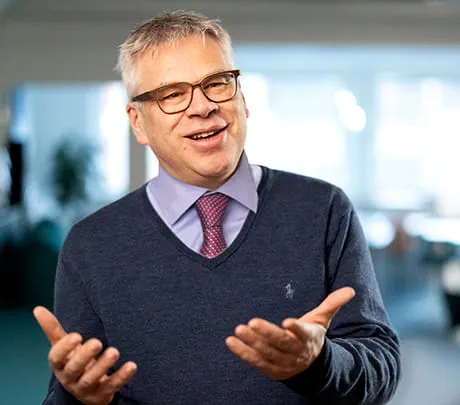 Portrait of Jürgen Bosch, business area president