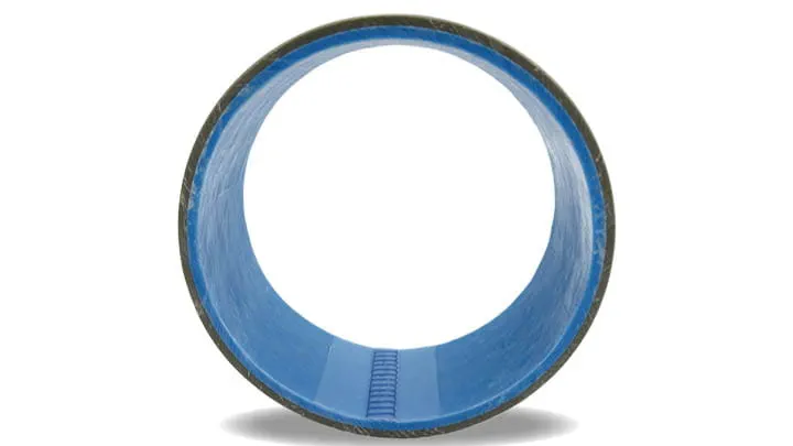 Sanierte Rohrleitung mit der grabenlosen Trelleborg Proliner-Technologie