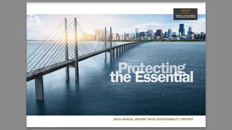 Cover of Trelleborg's Annual report 2024