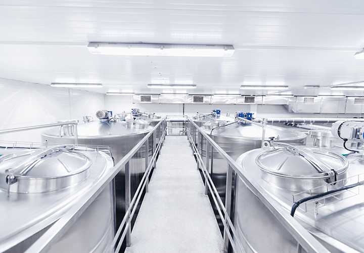 Washdown and cleaning in food processing industries, canneries, dairies, slaughterhouses,