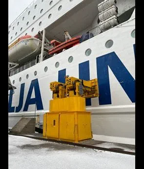 Trelleborg AutoMoor at the Port of Langnas
