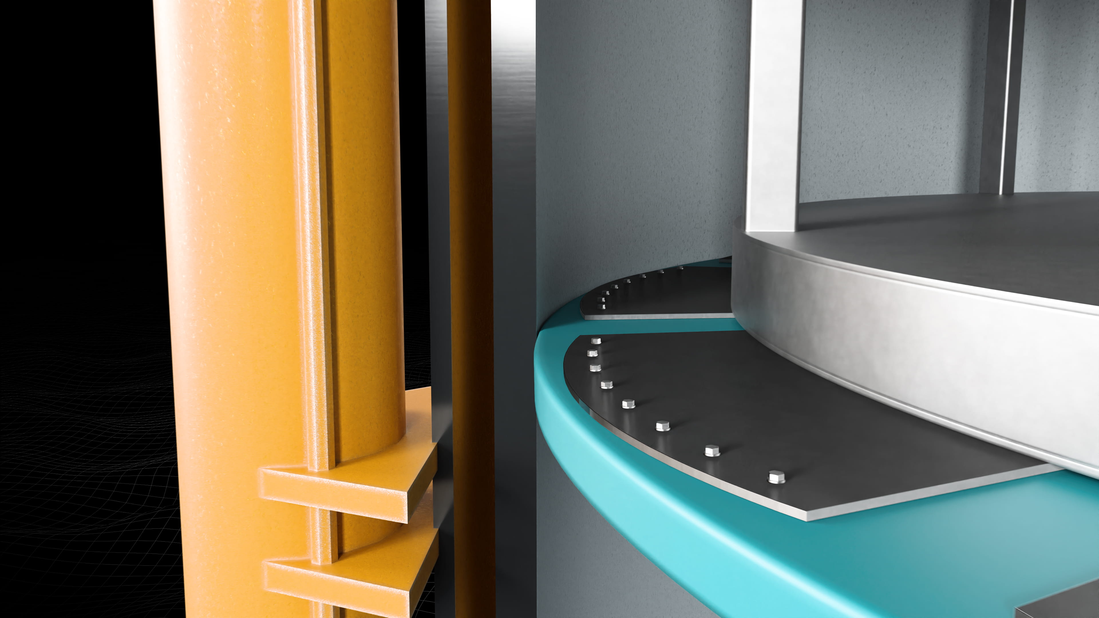 Newly innovated airtight IRIS seal in operation